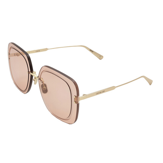 Dior ULTRADIOR SU Nude Square Ladies Sunglasses CD40031U 10Y  display picture 2