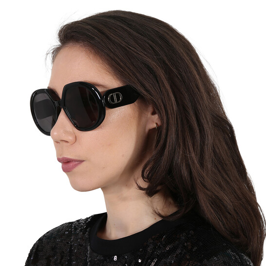 Dior Smoke Butterfly Ladies Sunglasses DIORBOBBY R1U 10A0  display picture 3