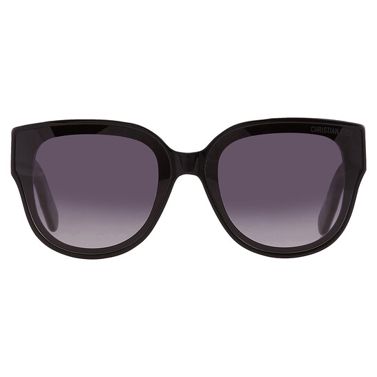 DIOR ラウントフレムサンクラス LADY9522R3I 10A1 Dior Lady 9522 R2I 10A1 Sunglasses | Round Black Sunglasses - US