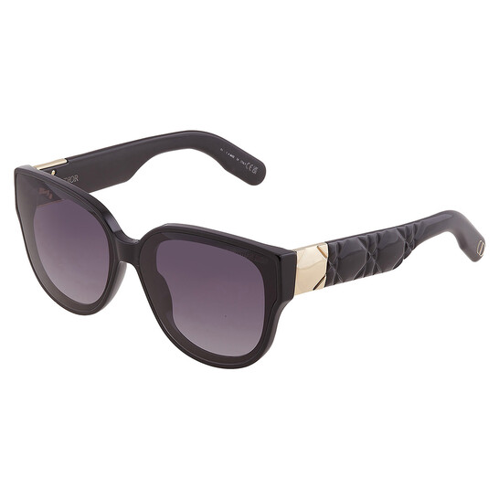 Dior LADY 95.22 R3I Smoke Gradient Oval Ladies Sunglasses