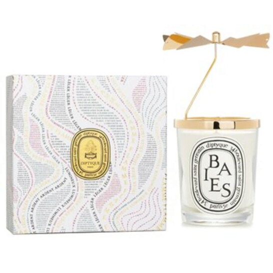 Diptyque Unisex Baies Carousel set with Berries Candle 6.7 oz