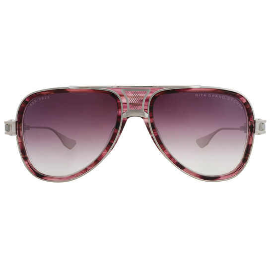 Dita GRAND-DECADE Purple Gradient Pilot Unisex Sunglasses DTS460-A