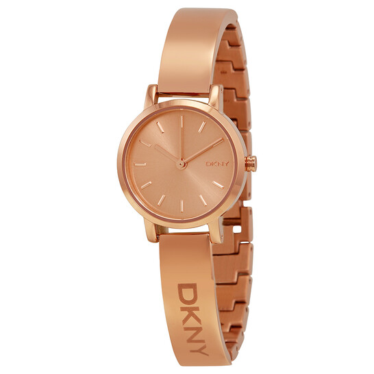 DKNY Rose Dial Rose Gold PVD Ladies Watch NY2308  display picture 1