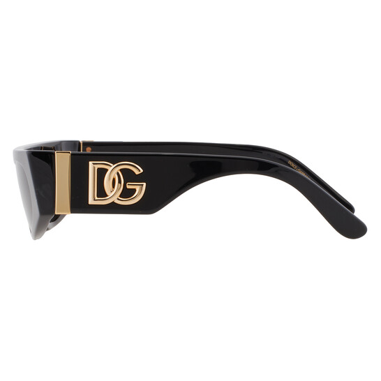 Dolce & Gabbana Dark Grey Browline Ladies Sunglasses DG4411