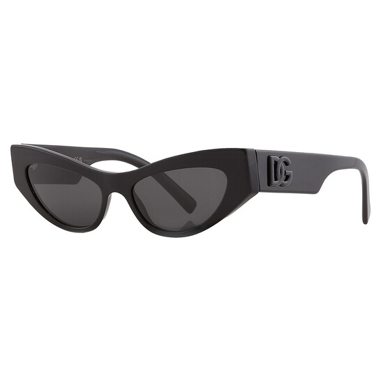 Dolce & Gabbana Dark Grey Cat Eye Ladies Sunglasses DG4450  display picture 1