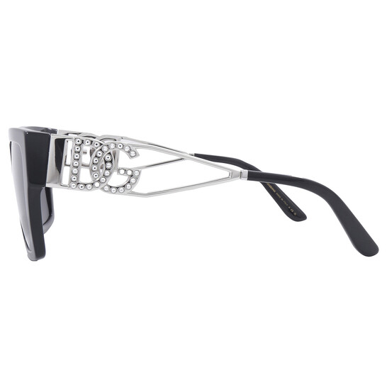 Dolce & Gabbana Dark Grey Square Ladies Sunglasses DG4446B  display picture 1