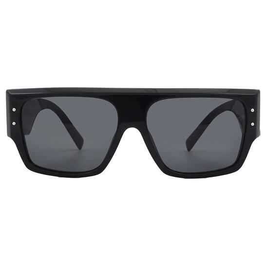Dolce & Gabbana Dark Grey Square Ladies Sunglasses DG4459 