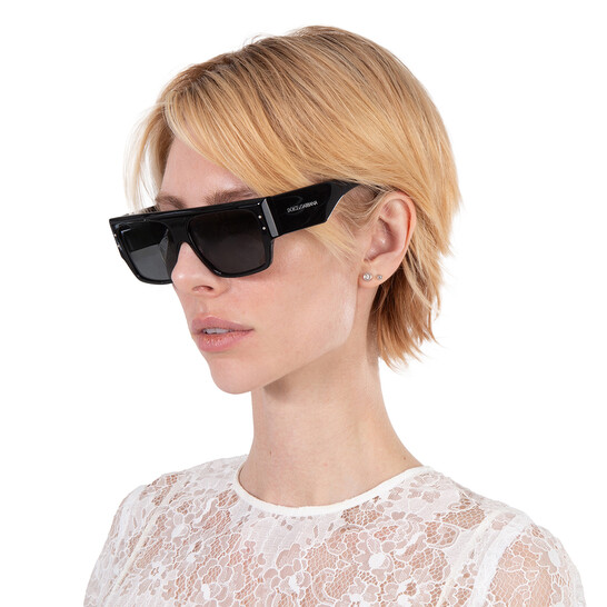 Dolce & Gabbana Sunglasses DG4459-50187-56 New with tags Dolce & Gabbana Dark Grey Square Ladies Sunglasses DG4459  main image 2