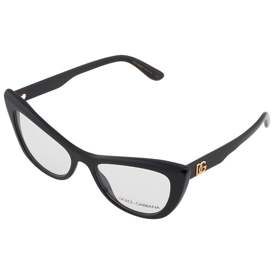 Dolce & Gabbana Demo Cat Eye Ladies Eyeglasses DG3354 501 54