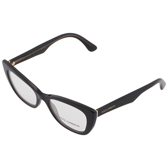 DOLCE & GABBANA キャットアイフレムメカネ DG33253246 3246 Dolce & Gabbana Demo Cat Eye Ladies Eyeglasses DG3372 501 50
