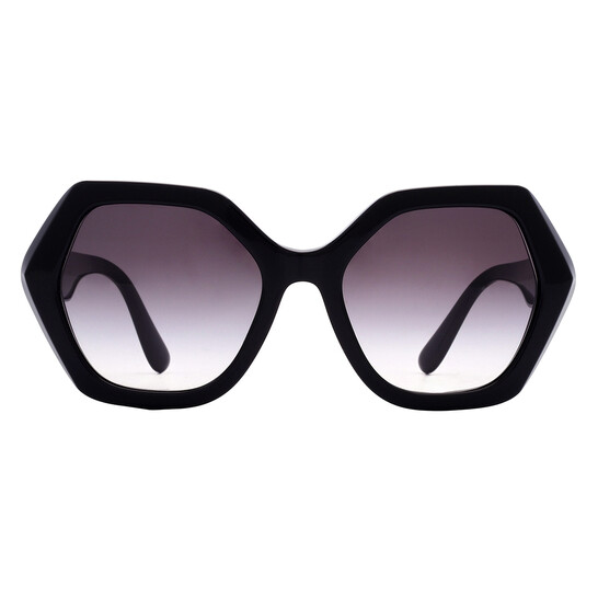 Dolce & Gabbana Gray Gradient Irregular Ladies Sunglasses  display picture 1