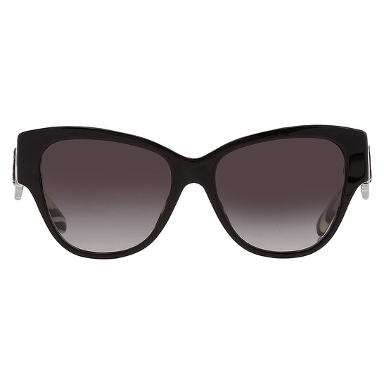 DOLCE & GABBANA ハタフライフレムサンクラス 0DG4449 50187 Dolce&Gabbana DG4449 M (54 - 16) with Grey lenses and Black
