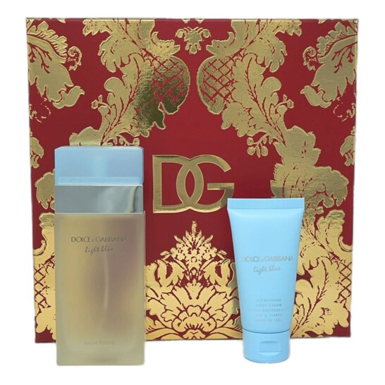DOLCE & GABBANA Light Blue セット Dolce & Gabbana Light Blue Eau de Toilette, 3 Piece Set
