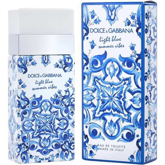 DOLCE & GABBANA Ladies Light Blue Summer Vibes EDT Spray 3.4 oz Fragrances