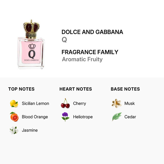 Dolce & Gabbana Ladies Q EDP 1.7 oz Fragrances 8057971183654