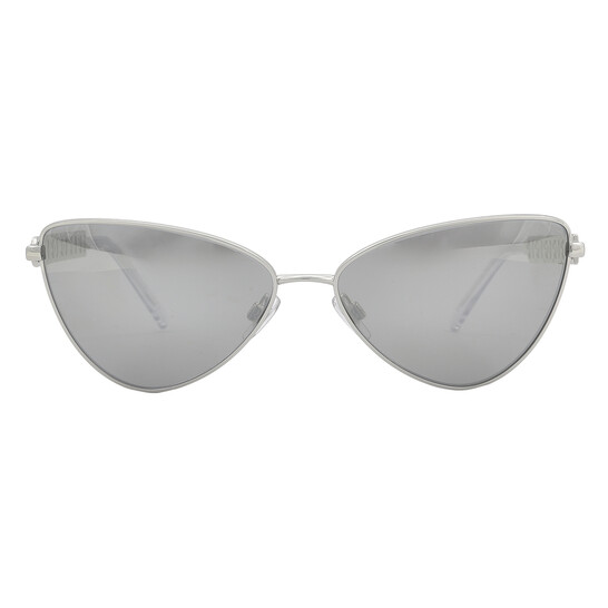 Dolce & Gabbana Light Gray Mirrored Silver Cat Eye Ladies  display picture 1