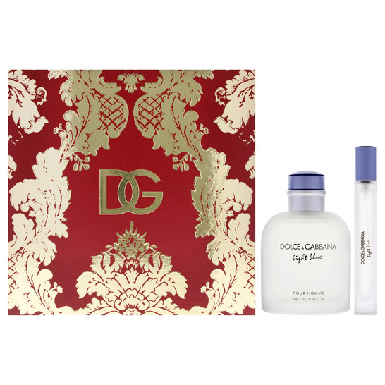 Dolce & Gabbana Men's Light Blue Gift Set Fragrances 8057971185375