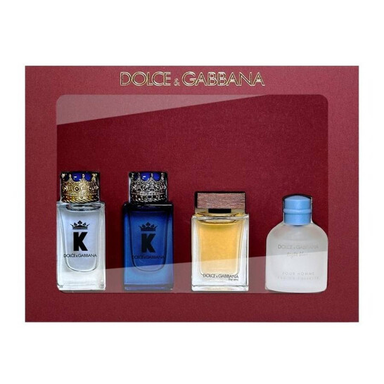 Dolce & Gabbana Men's Mini Set Gift Set Fragrances 8054754403602