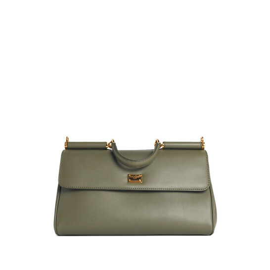 Dolce & Gabbana Dolce & Gabbana My Sicily Soft Leather Handbag