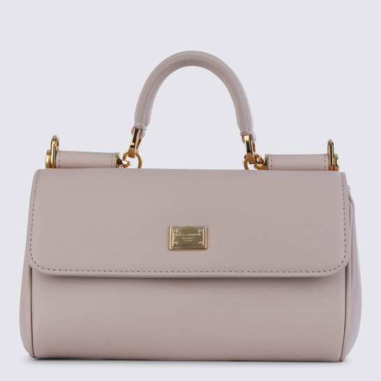 Dolce & Gabbana Dolce & Gabbana Nude Leather My Sicily Small Top