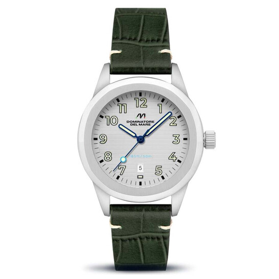 Dominatore Del Mare Aqua Sicura Quartz White Dial Men's Watch DD