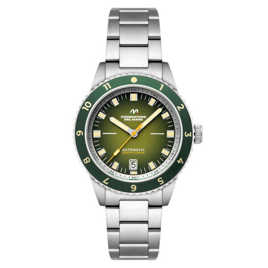 Dominatore Del Mare Tropea Green Dial Men's Watch DD-8026-33