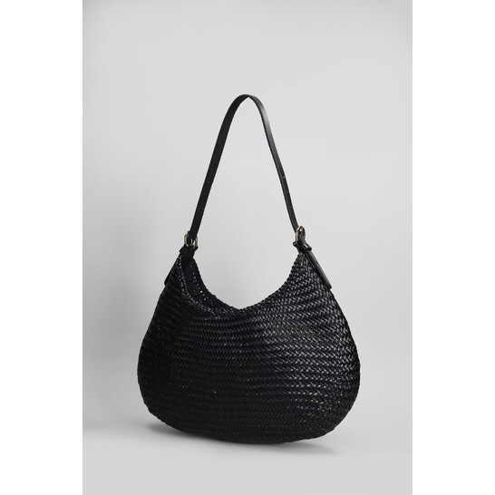 Dragon Diffusion Luna Mezza Tote In Black Leather 8021 - Handbags ...