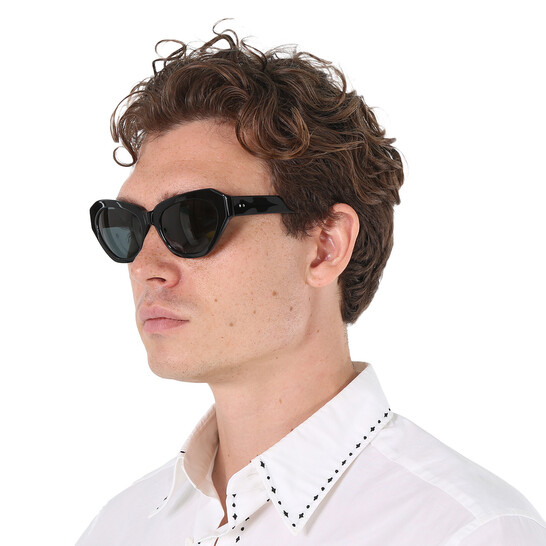 Dries Van Noten by Linda Farrow Cat Eye Sunglasses Dries Van Noten Brown Linda Farrow Edition Cat-Eye  main image 4