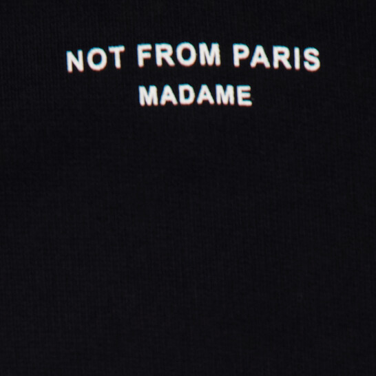 Drole De Monsieur Men's Not From Paris Madame Classic Hoodie, Size