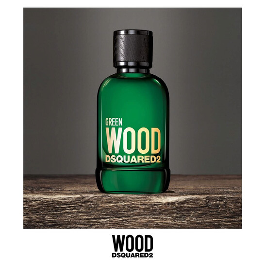 Dsquared2 Men's Green Wood EDT Spray 3.4 oz Fragrances