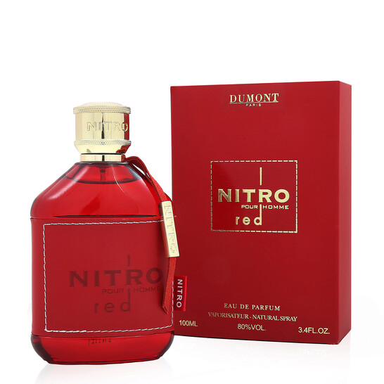 Dumont Men's Nitro Red EDP Spray 3.4 oz Fragrances 3760060761880