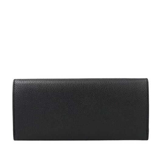 Dunhill Grained Leather Belgrave Coat Wallet In Black