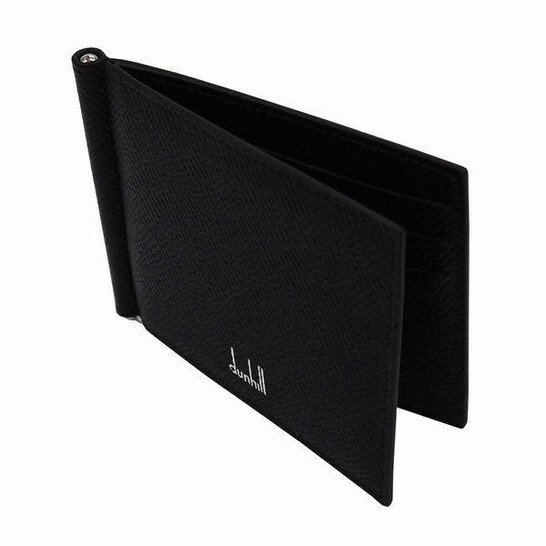 小物 dunhill money clip black Dunhill Money Clip 6cc Billfold Cadogan Wallet