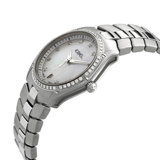 Ebel Classic Sport Mother of Pearl Dial Diamond Bezel Ladies  display picture 1