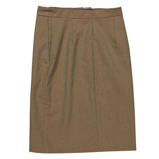 Eftychia Suncloth High-Waist Zip-Detail Skirt, Brand Size 10 (US Size 6) - 546x546 Image #5