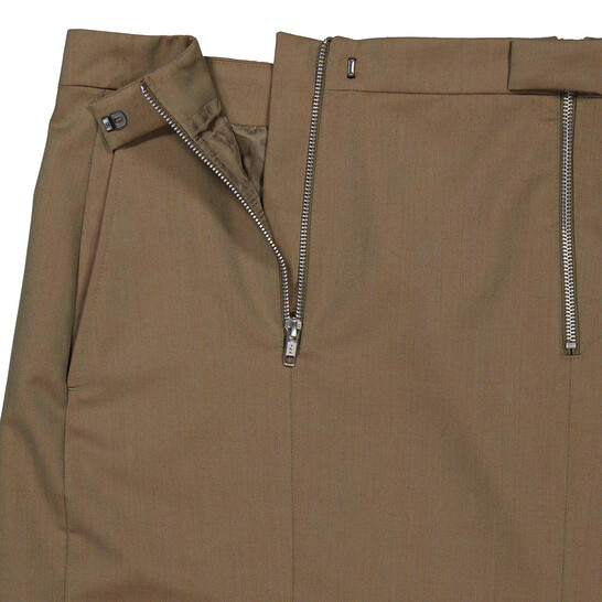 Eftychia Suncloth High-Waist Zip-Detail Skirt, Brand Size 10 (US Size 6) - 546x546 Image #7