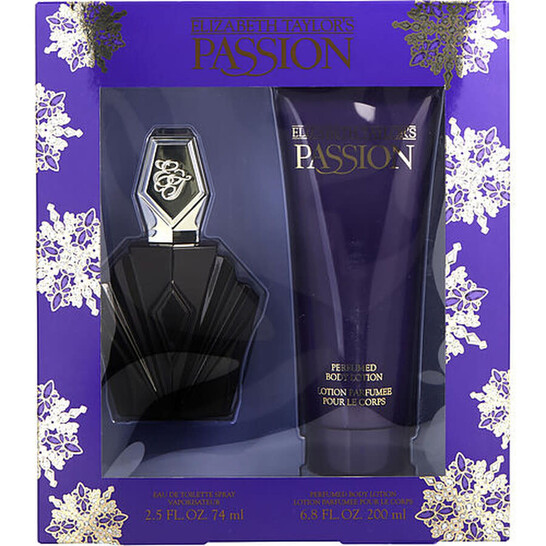 Elizabeth Taylor 2 Piece Passion Fragrance EDT Gift Set for Women (w) Elizabeth Taylor 2 Piece Passion Fragrance EDT Gift Set for Women (w) - 546x546