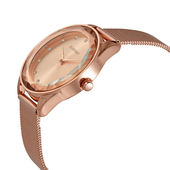 Ellen Tracy Quartz Rose Gold Dial Ladies Watch ET5180RG - 546x546 Image #2