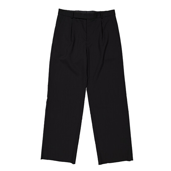 EMPORIO ARMANI フレアスラックス 38 Emporio Armani Black Classic Tailored Trousers, Brand Size