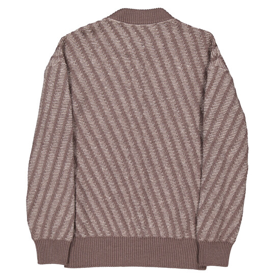 Emporio Armani Crew-Neck Jacquard Sweater, Size Medium 6R1MV6