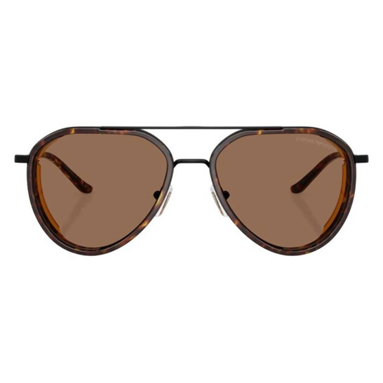 Emporio Armani Dark Brown Pilot Men