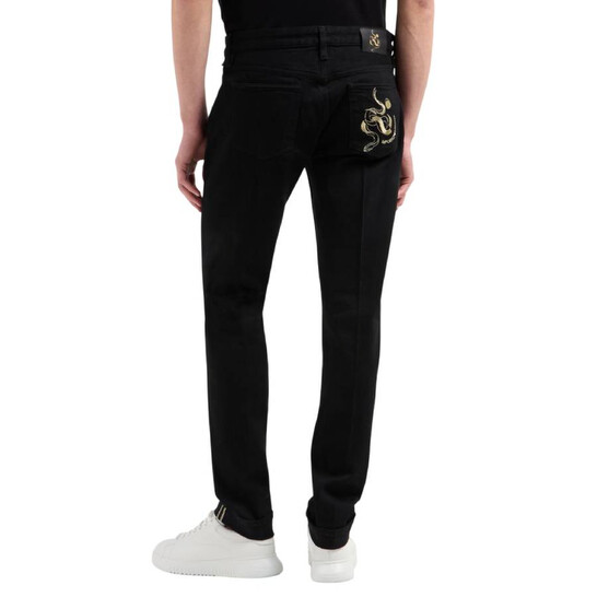 Emporio Armani Embroidered J75 Slim-Fit Jeans, Waist Size 36" - 546x546 Image #3