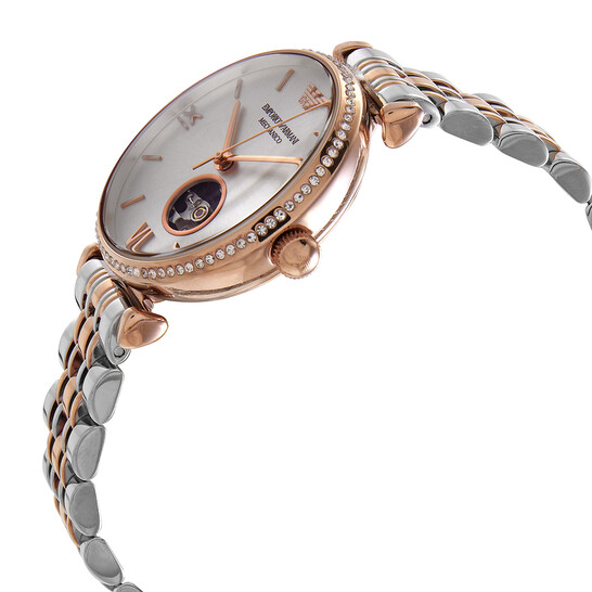 Emporio Armani ar60019 Emporio Armani Three-Hand Automatic Two-Tone Stainless Steel  main image 3