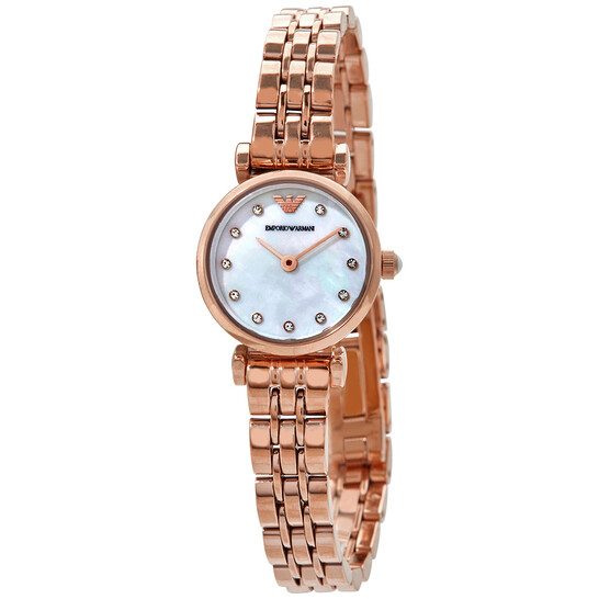 Emporio Armani Gianni T-Bar Quartz Crystal Ladies Watch AR11203