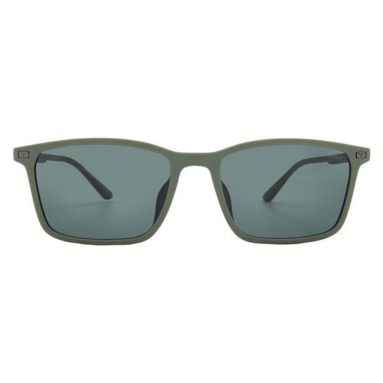 Emporio Armani Green Rectangular Men's Sunglasses EA4223U 542471