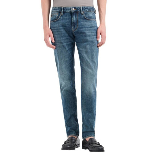 Emporio Armani J06 Slim Fit Denim Jeans - 546x546 Image #2