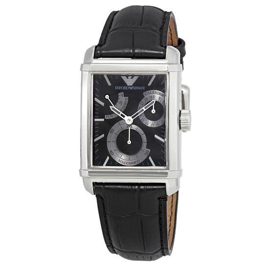 「Tosama」EMPORIO ARMANI MECCANICO 腕時計 Emporio Armani Meccanico Skeleton Silver Dial Silver Steel