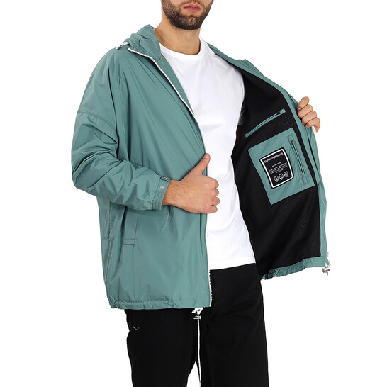 Emporio Armani Men's Logo Print Hooded Blouson Jacket, Brand