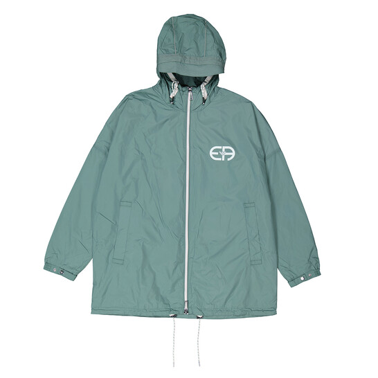emporio ARMANI ノーカラードジャケット EMPORIO ARMANI エンポリオアルマーニ ナイロンジャケット