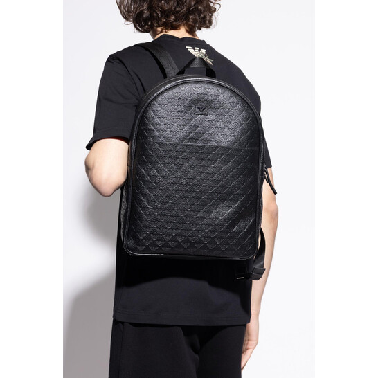 Emporio Armani Monogram Backpack EM001678AF14774 UC001  display picture 1